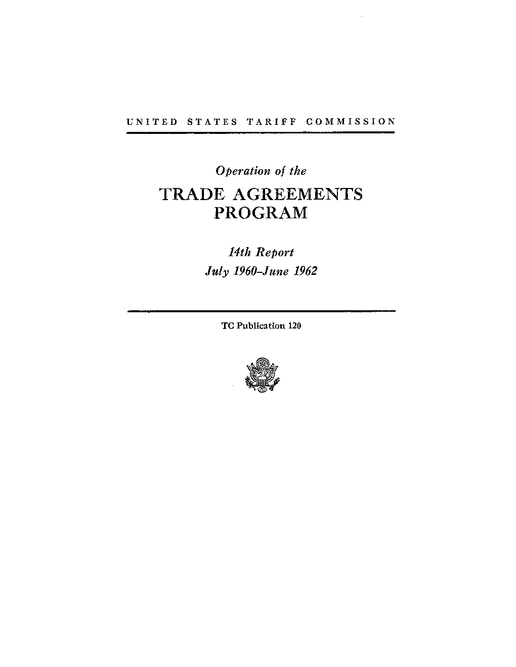 Trade Agreements Program