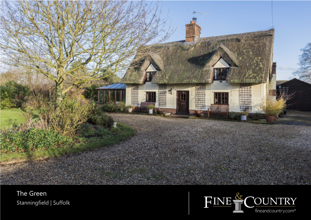 The Green Stanningfield | Suffolk Seller Insight