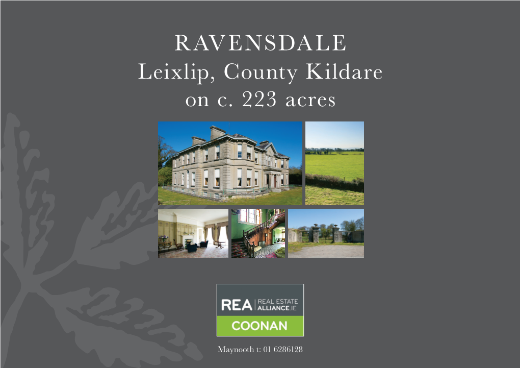 RAVENSDALE Leixlip, County Kildare on C. 223 Acres