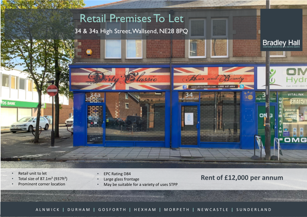 Retail Premises to Let