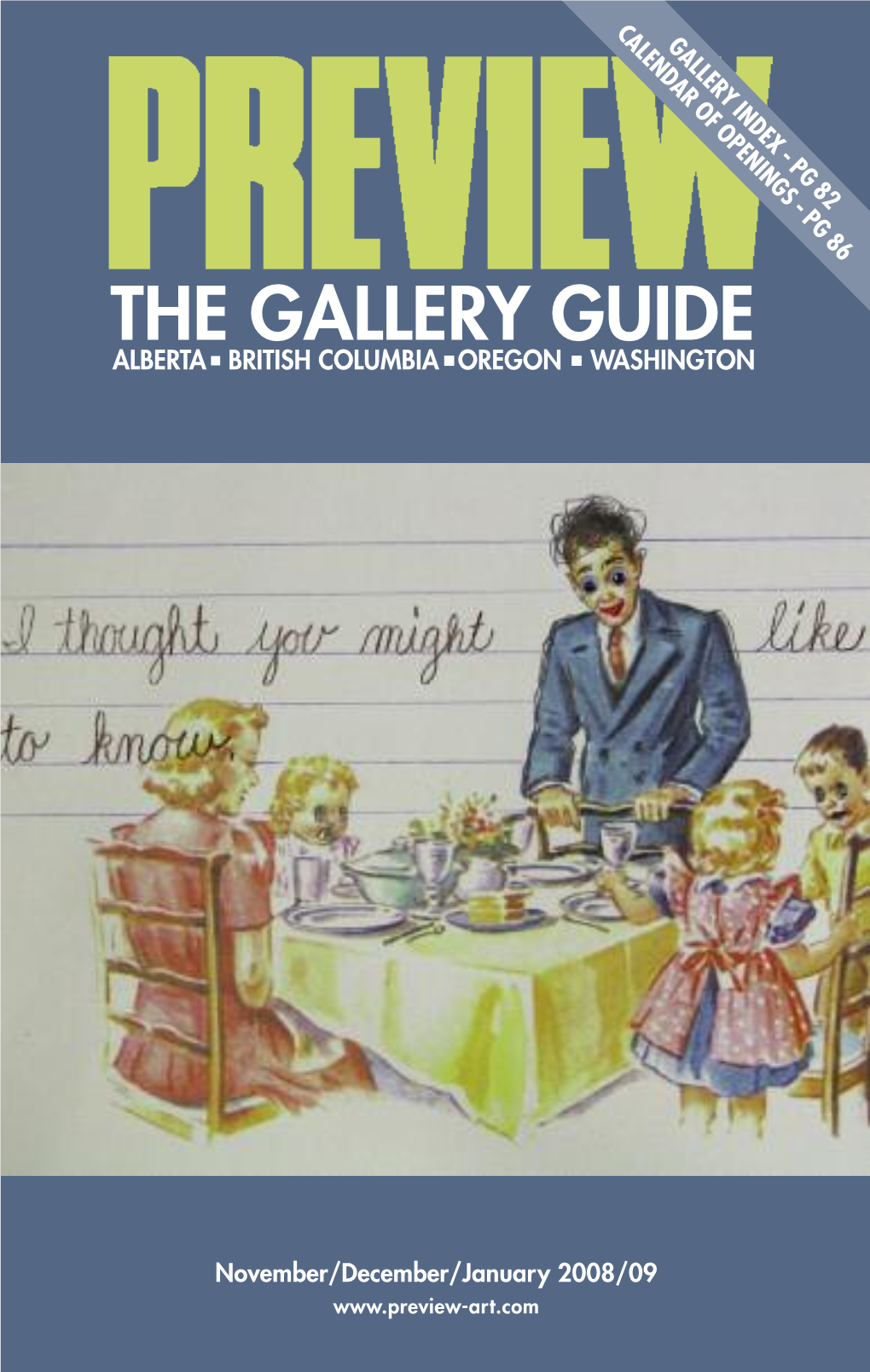 The Gallery Guide | November 2008 – January 2009