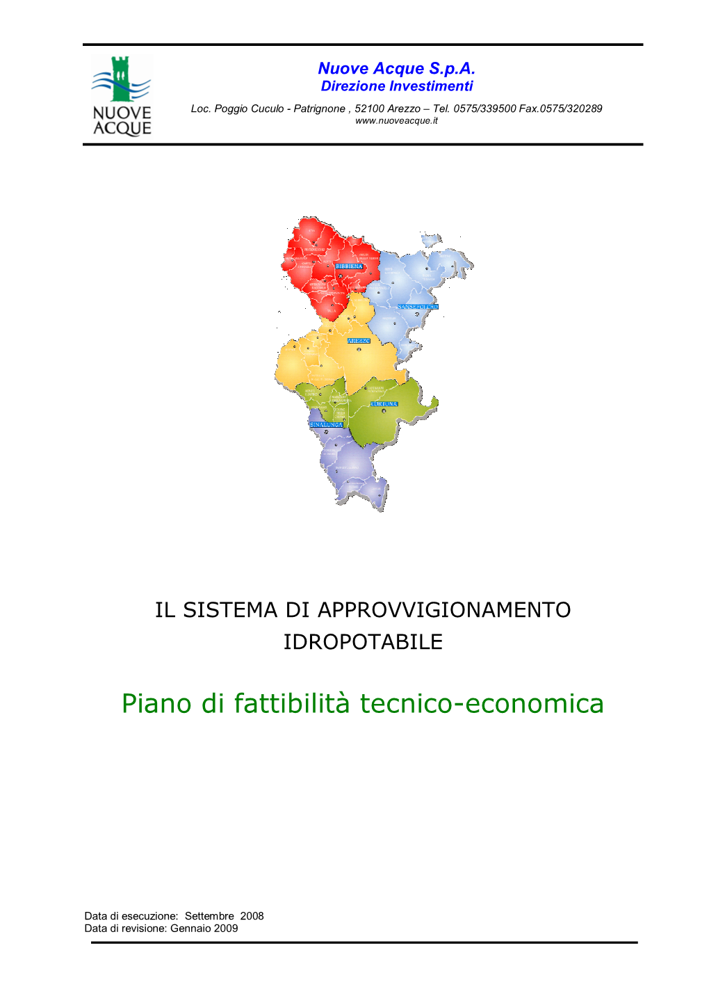 Piano Di Fattibilità Tecnico-Economica