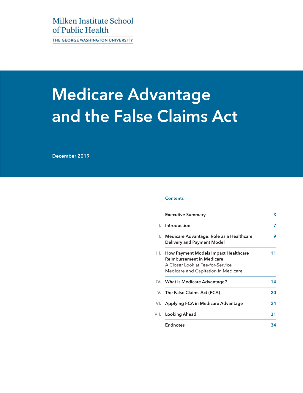 Medicare Advantage and the False Claims Act