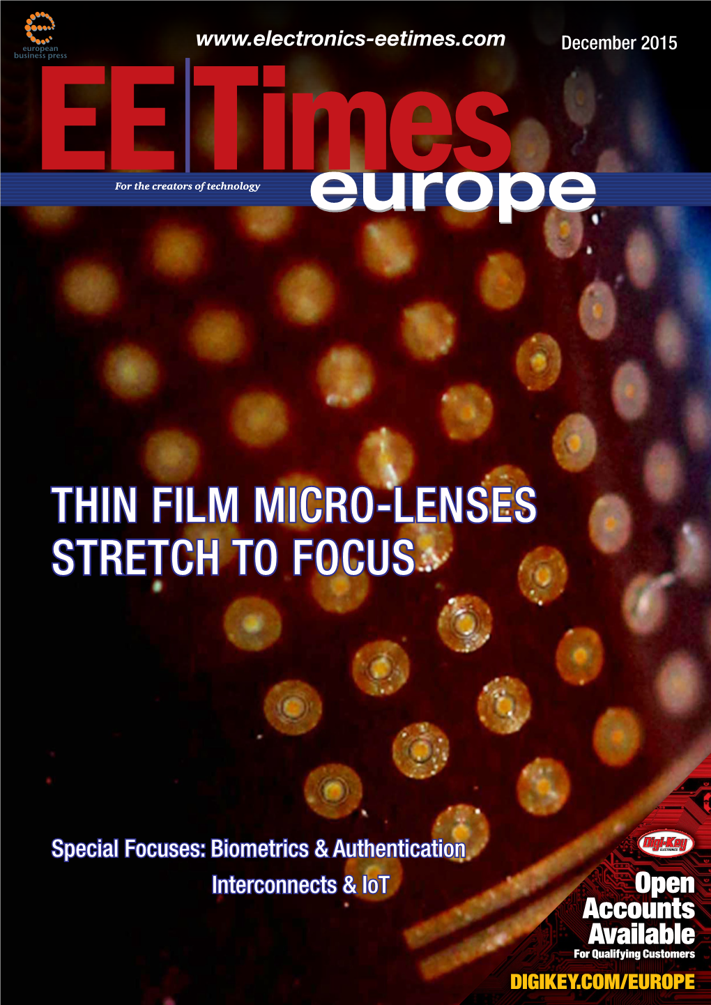 Thin Film Micro-Lenses Stretch to Focus