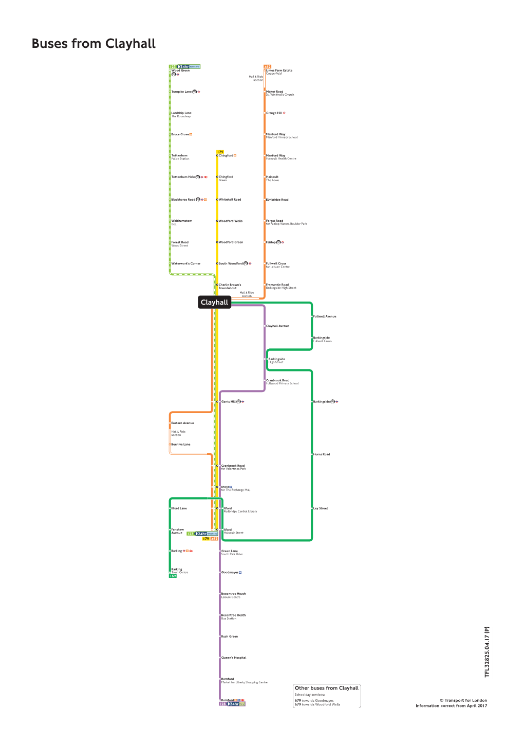 Buses from Clayhall