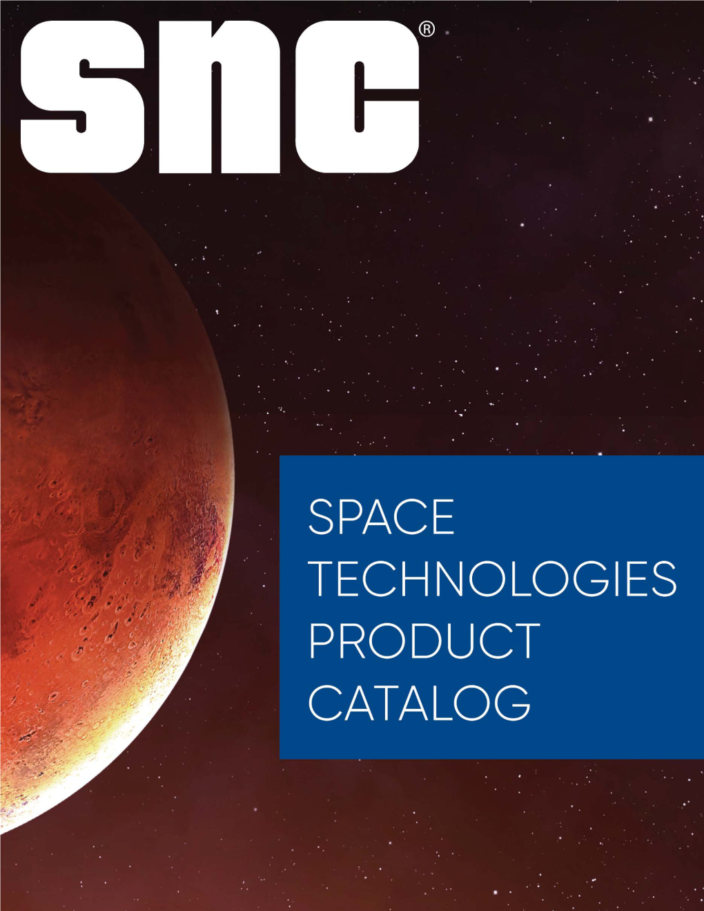 Space Technologies Product Catalog