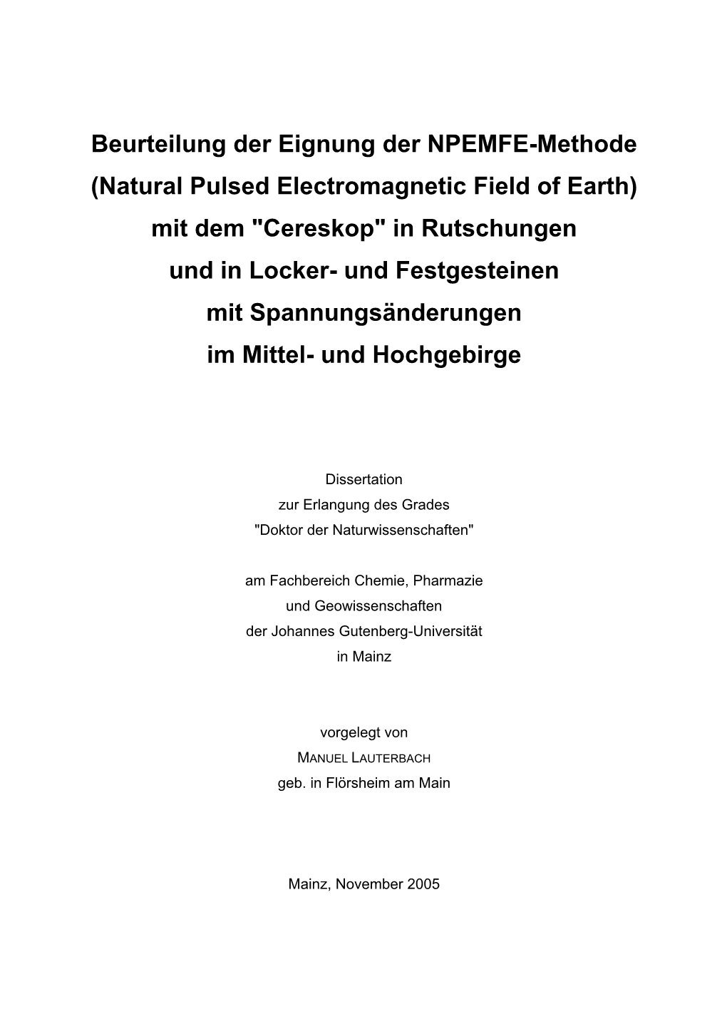 Erkundung Des Mechanischen Spannungs