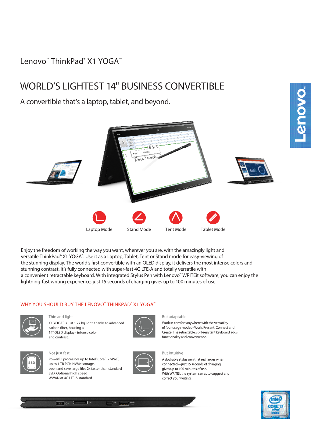 World's Lightest 14" Business Convertible