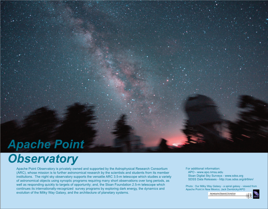 Apache Point Observatory