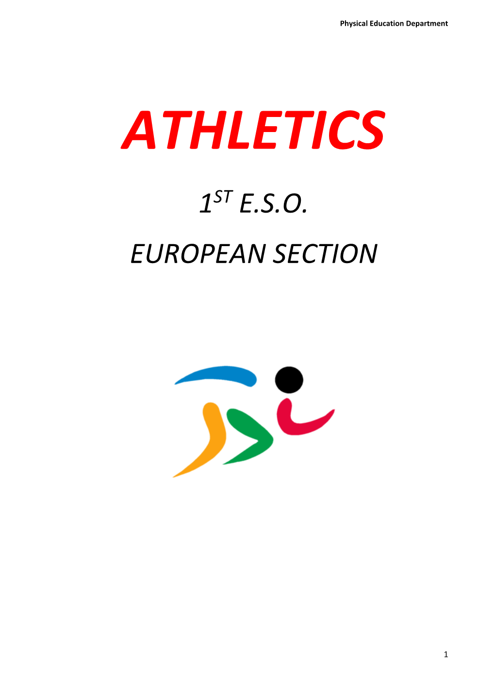 1St E.S.O. European Section