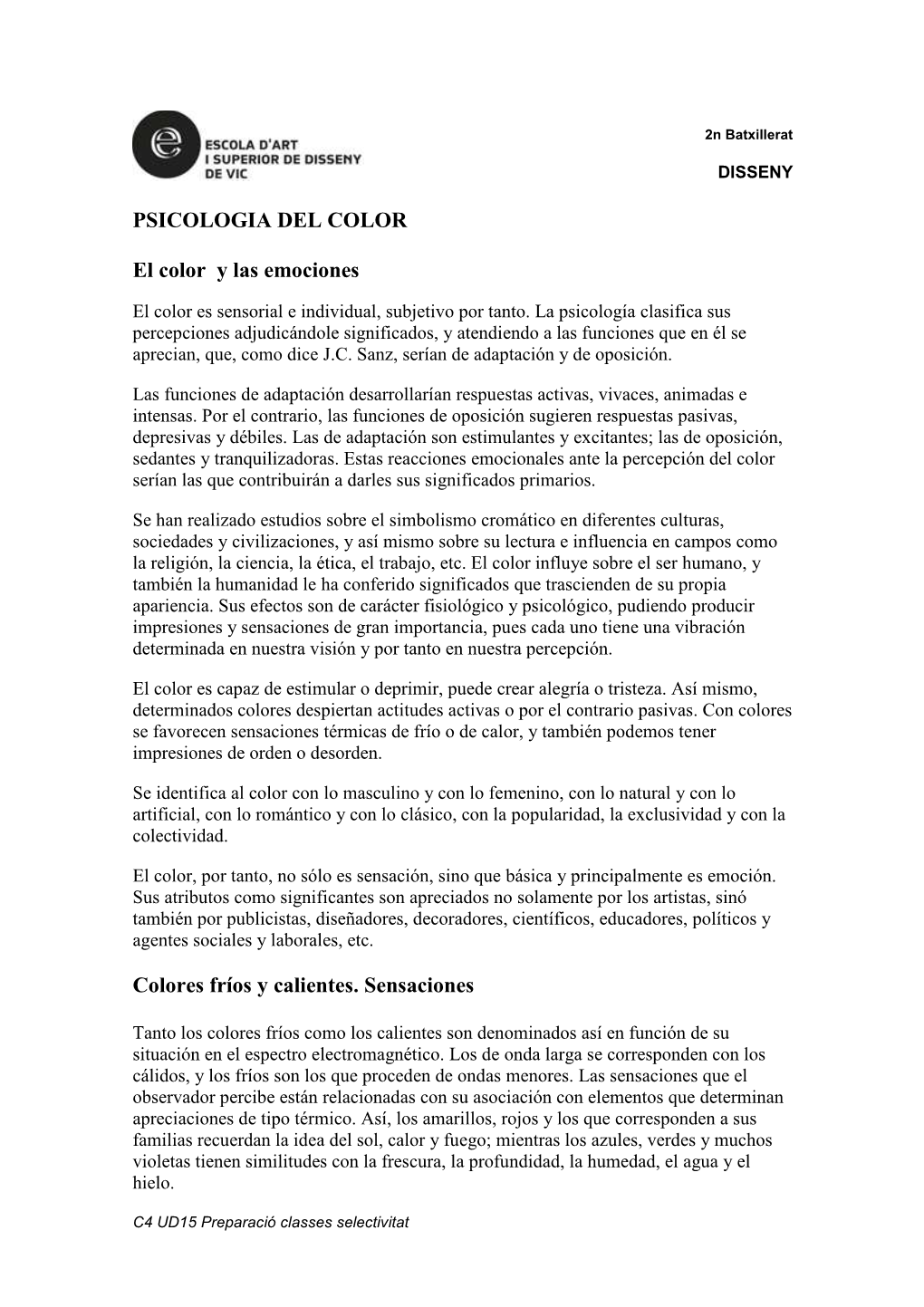 Psicología Del Color