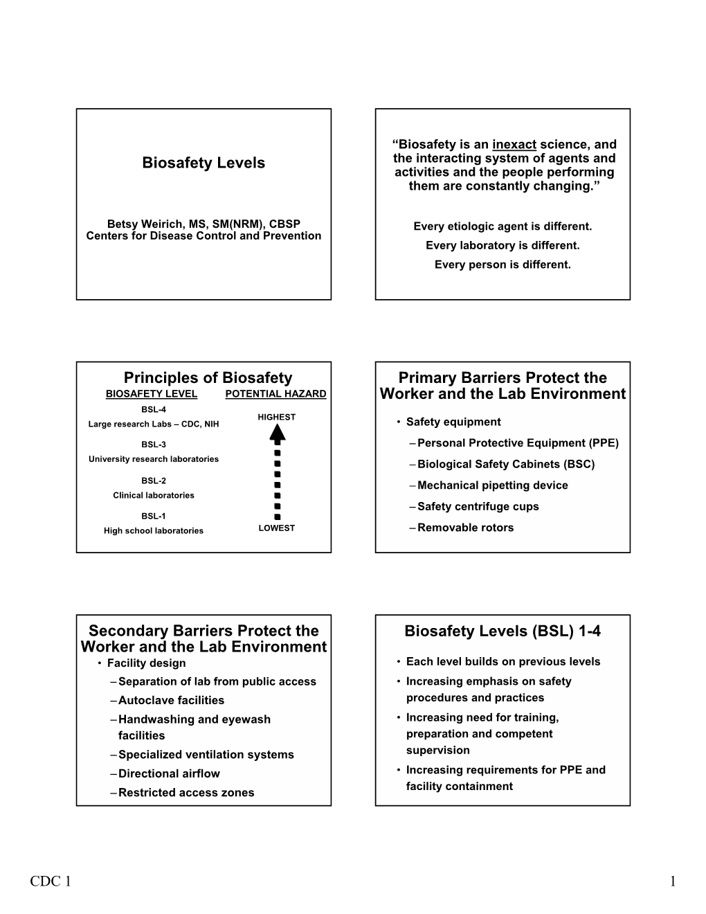 Biosafety Level 3