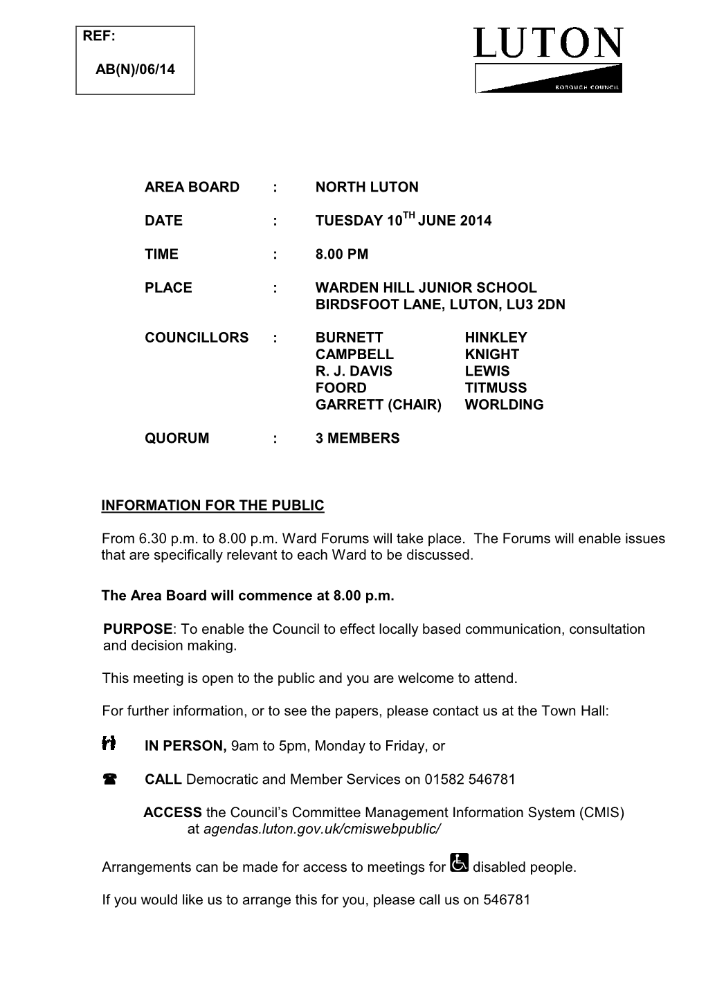 Survey Results North Luton GP Surgeries