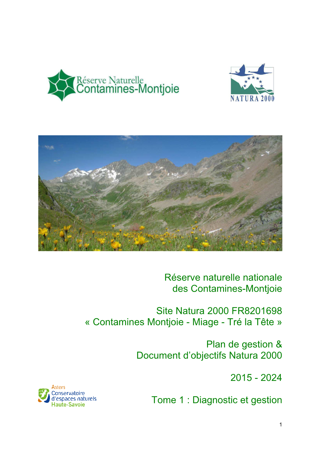 Réserve Naturelle Nationale Des Contamines-Montjoie Site Natura