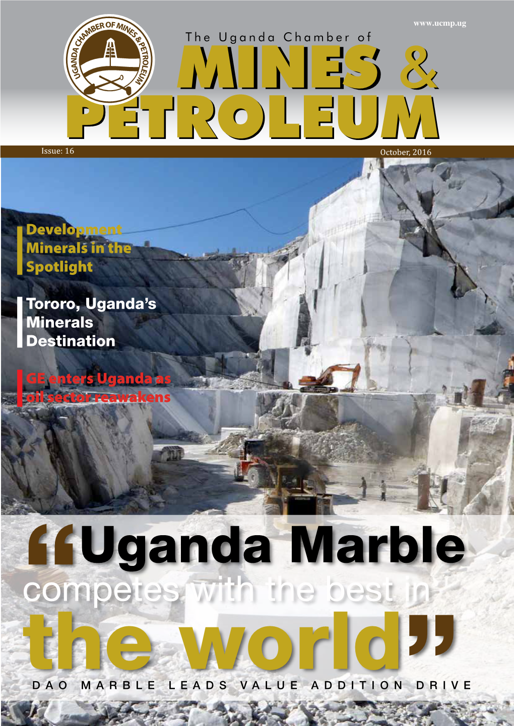 “Uganda Marble Competes with the Best in the World” 16