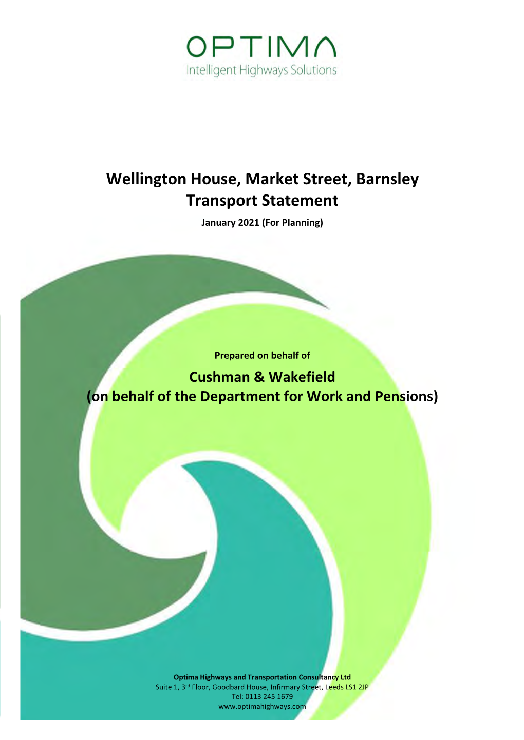 Wellington House, Market Street, Barnsley Transport Statement January 2021 (For Planning)