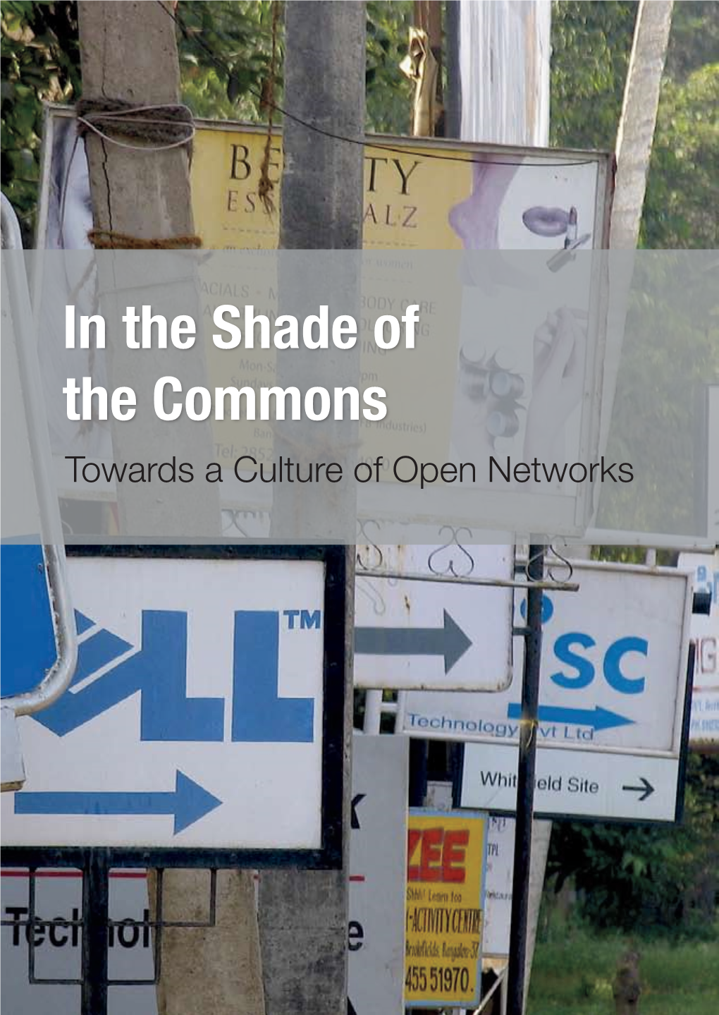 In the Shade of the Commons Towards a Culture of Open Networks Towards a Culture of Open Networks in the Shade of the Commons