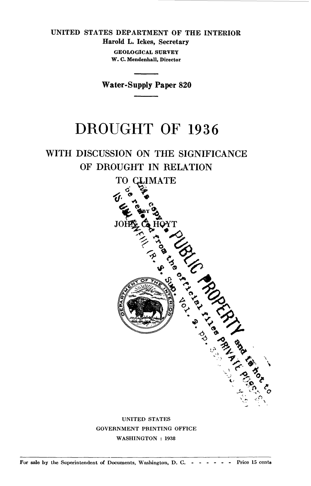 Drought of 1936