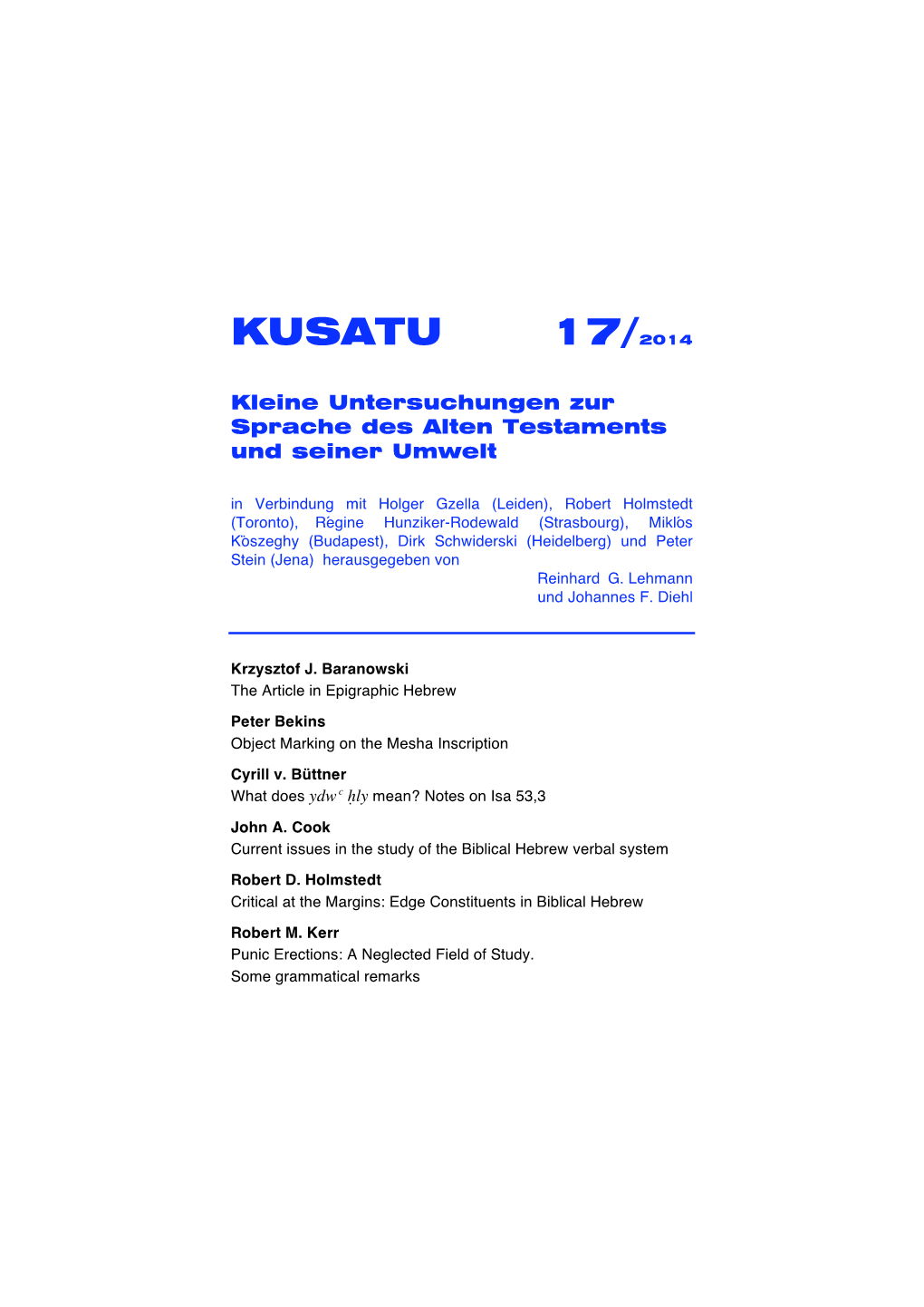 Kusatu 17/2014