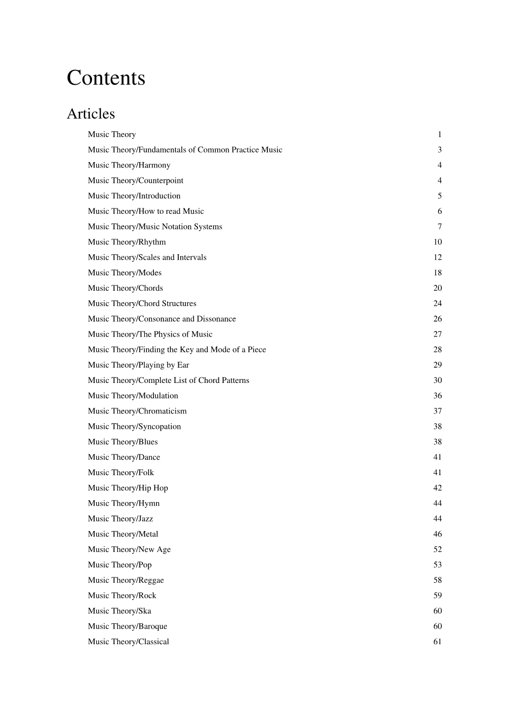 Music Theory/Chords