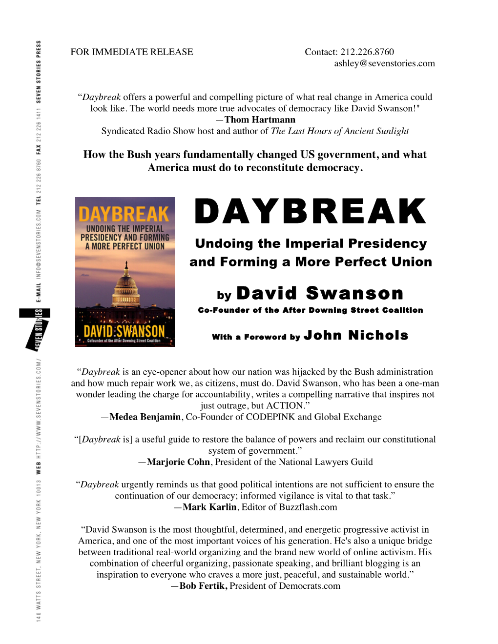 Daybreak Offers a Powerful and Compelling Picture of What Real Change in America Could Look Like