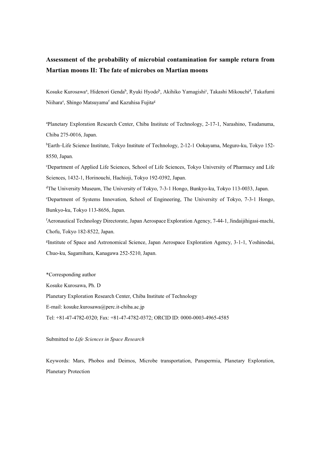 Assessment of the Probability of Microbial Contamination for Sample Return from Martian Moons II: the Fate of Microbes on Martian Moons