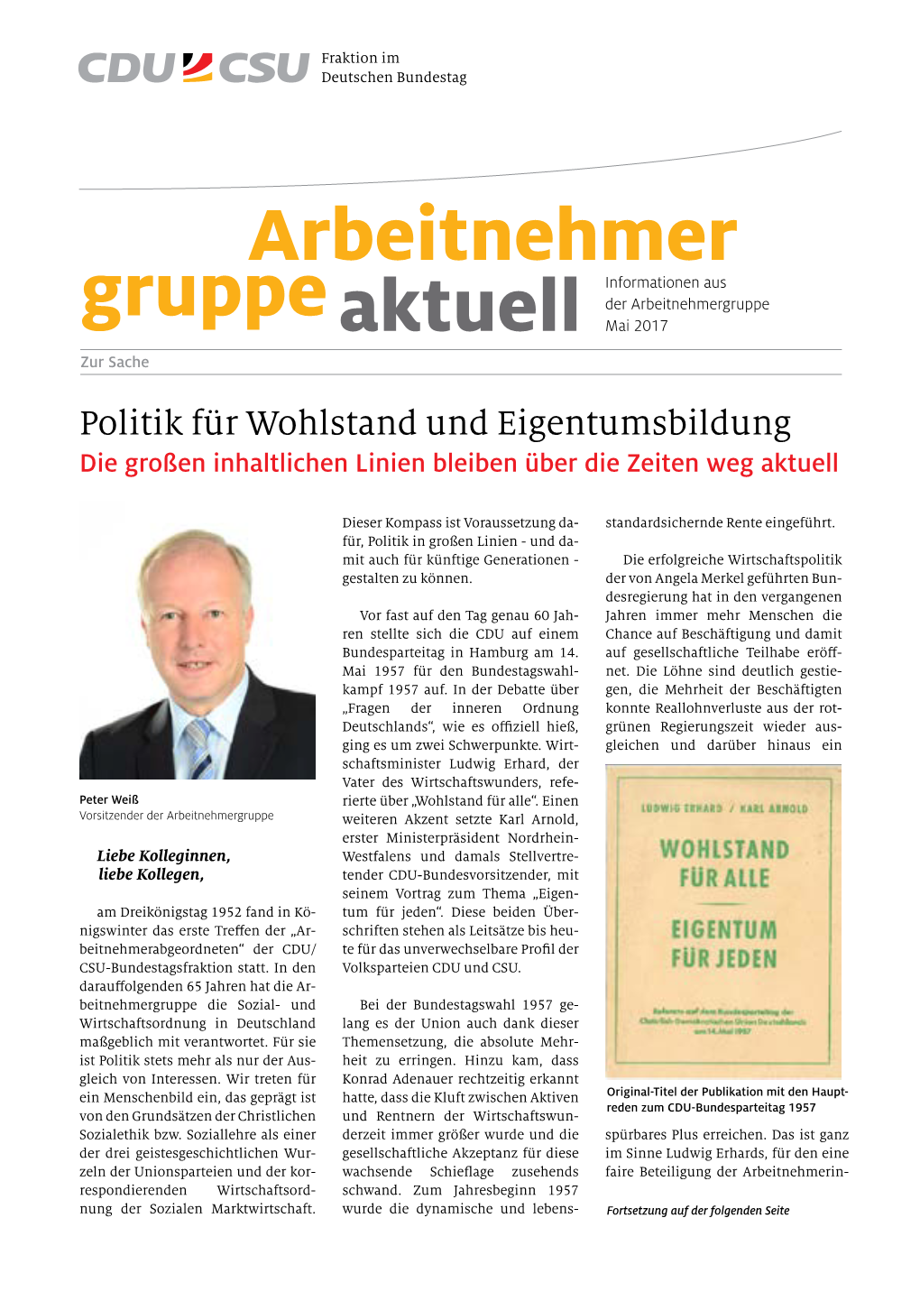 Arbeitnehmergruppe Aktuell