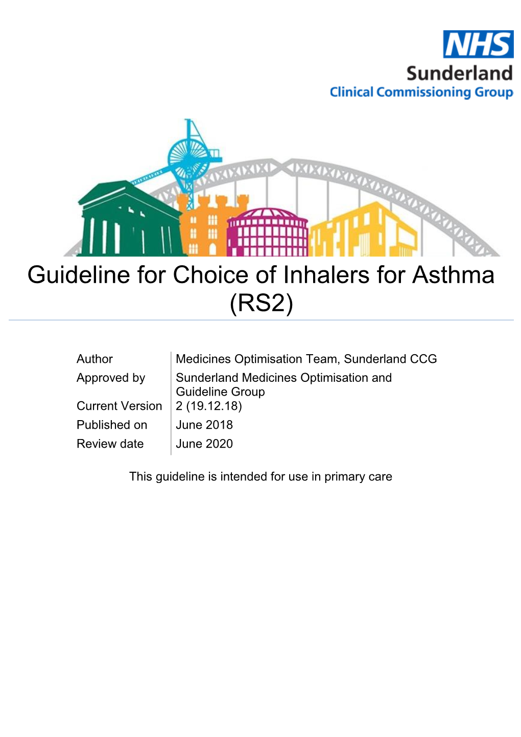 Guideline for Choice of Inhalers for Asthma (RS2)