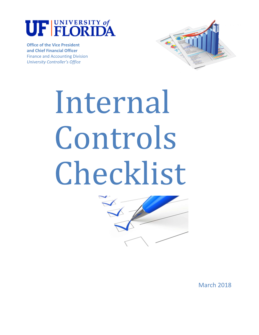 Internal Controls Checklist