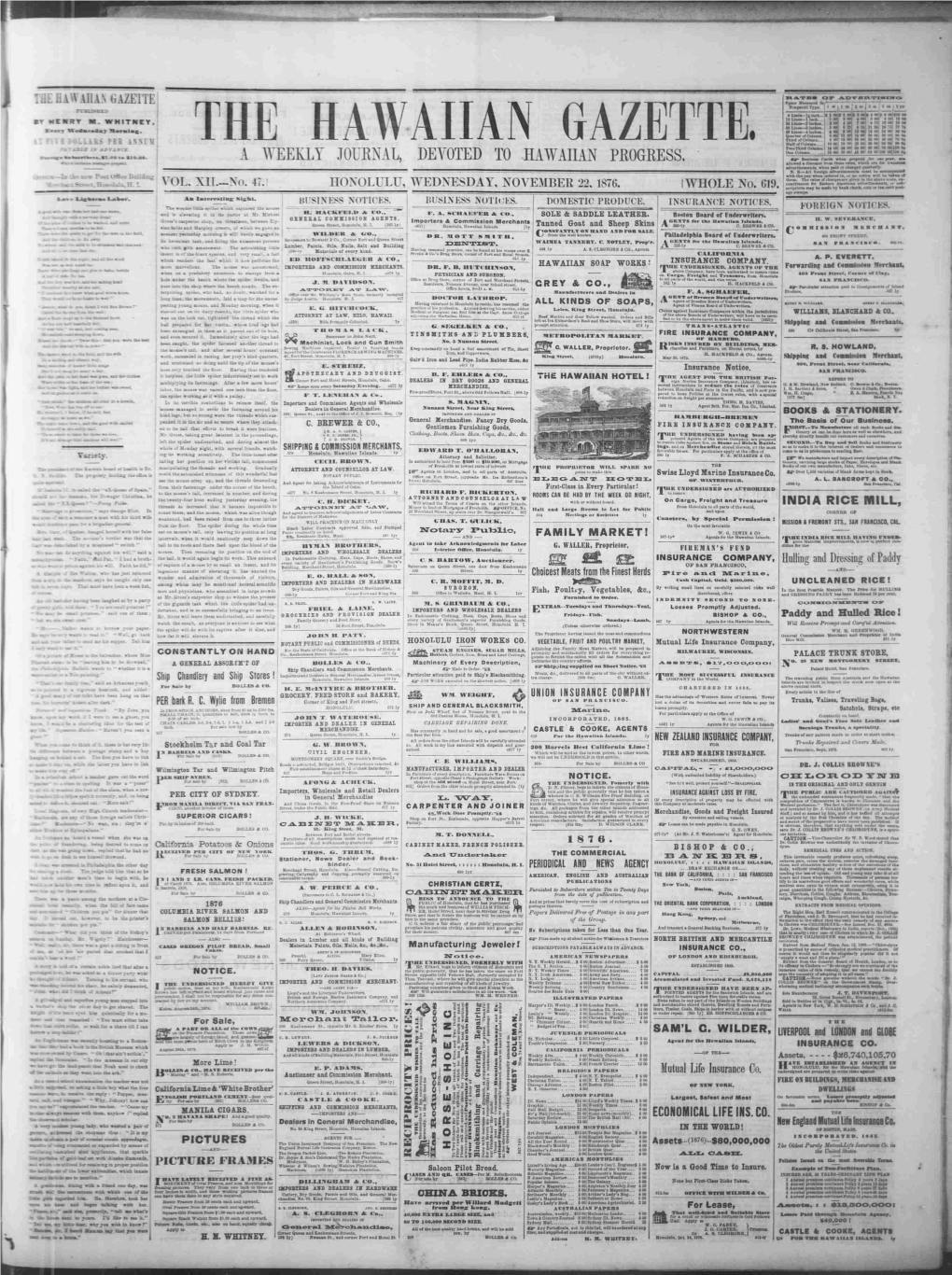 The Hawaiian Gazette