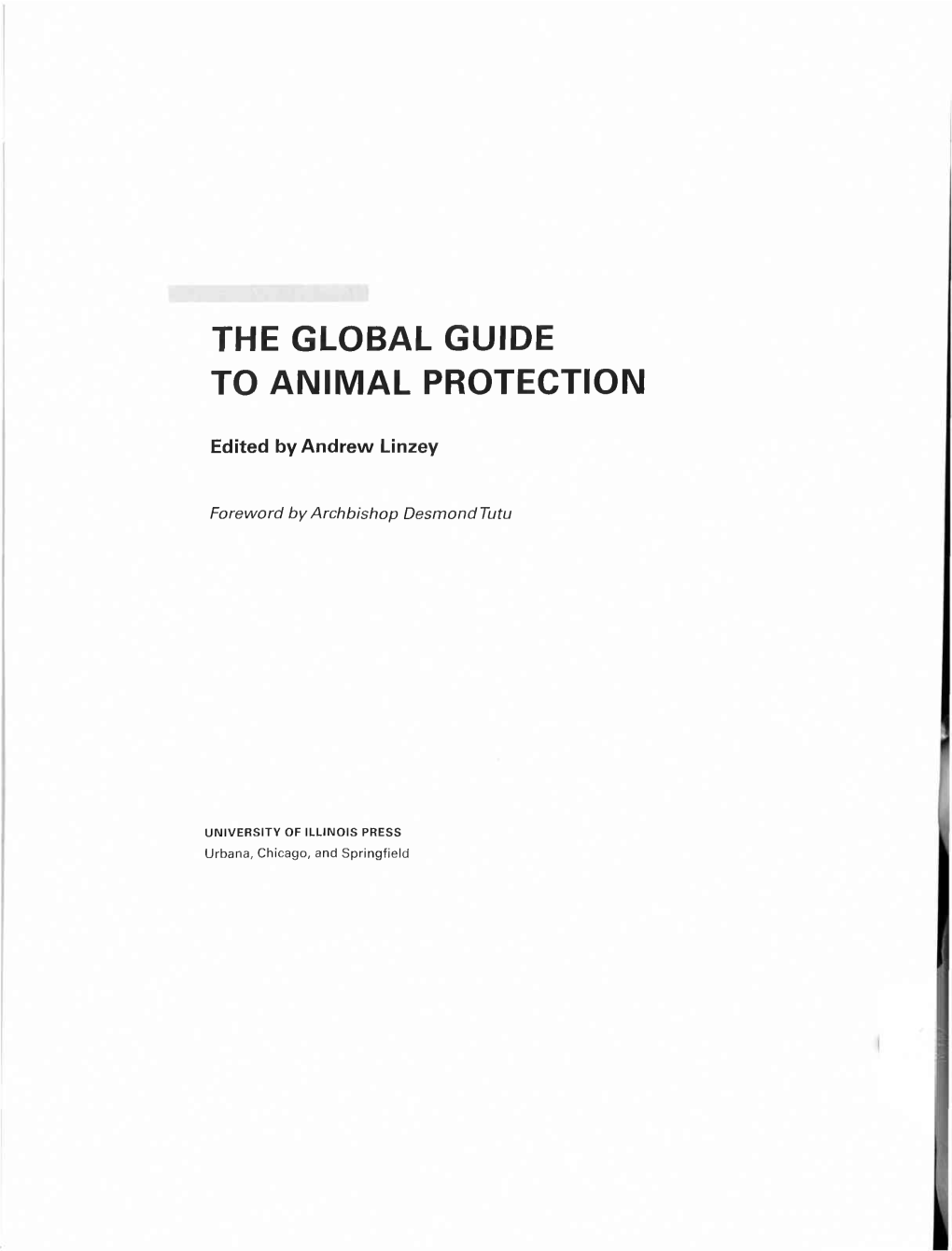 The Global Guide to Animal Protection