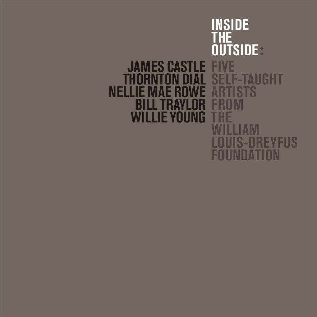 Inside the Outside: Five Self-Taught Artists Exhibition Catalog