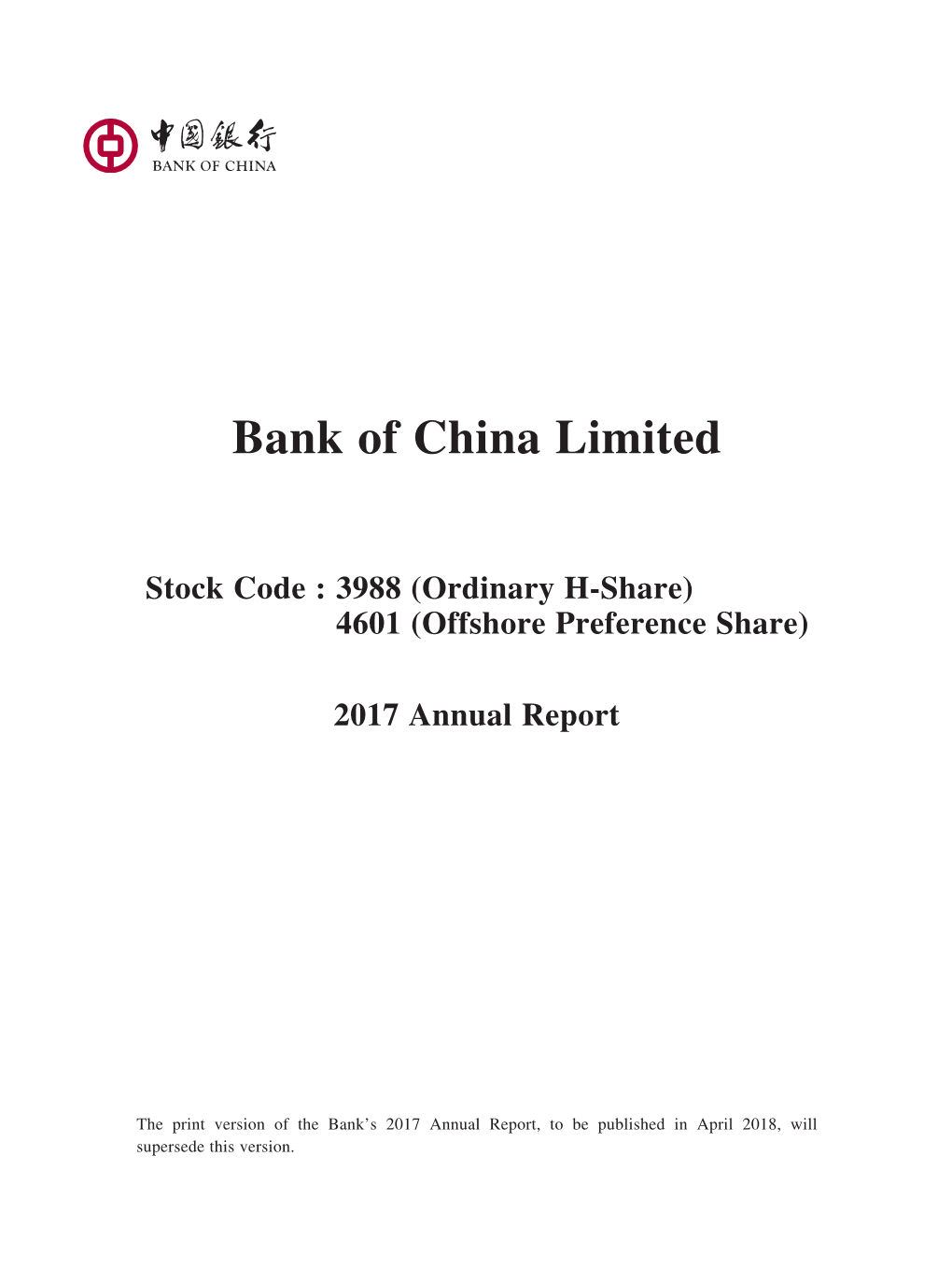 Bank of China Limited