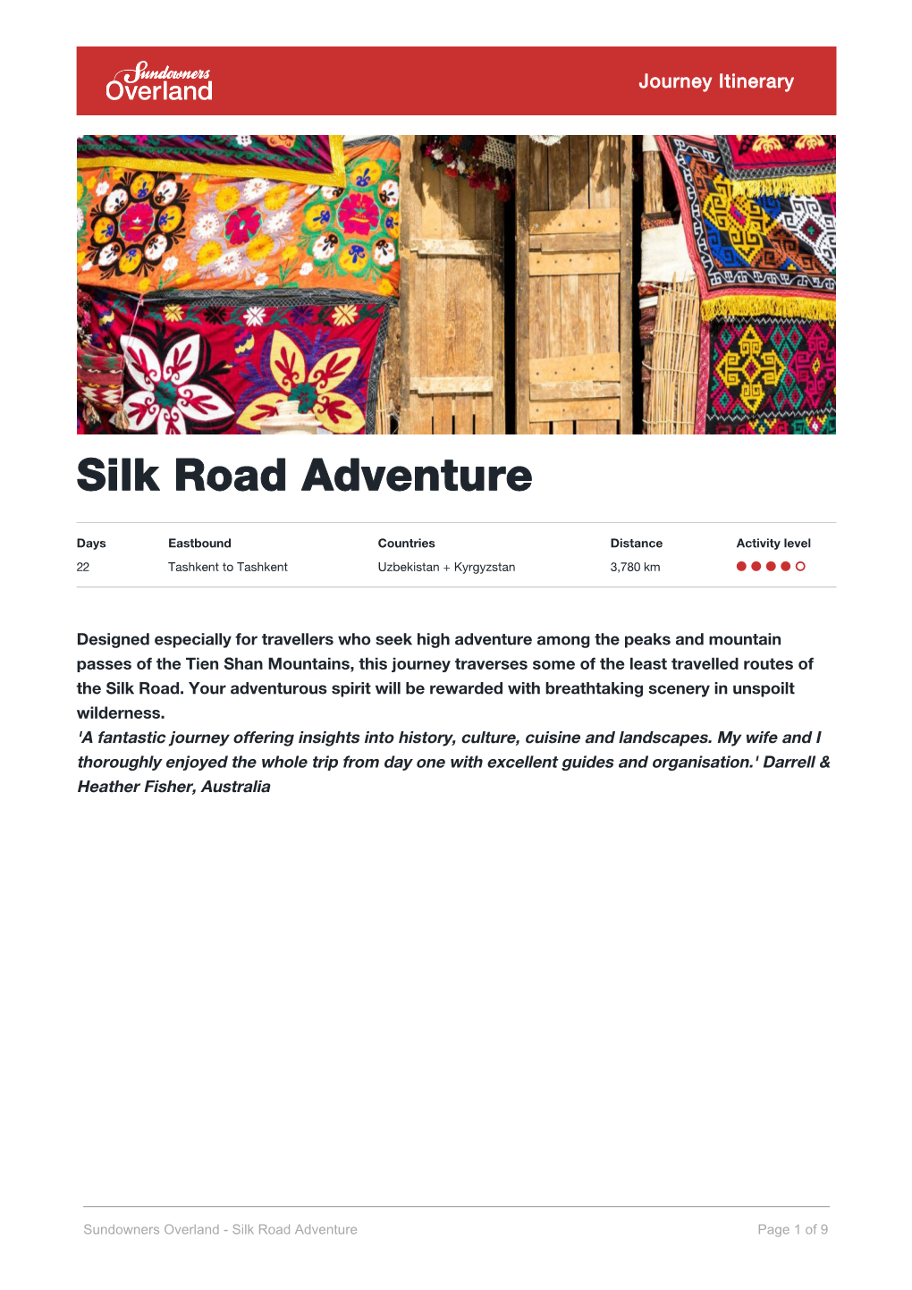 Silk Road Adventure