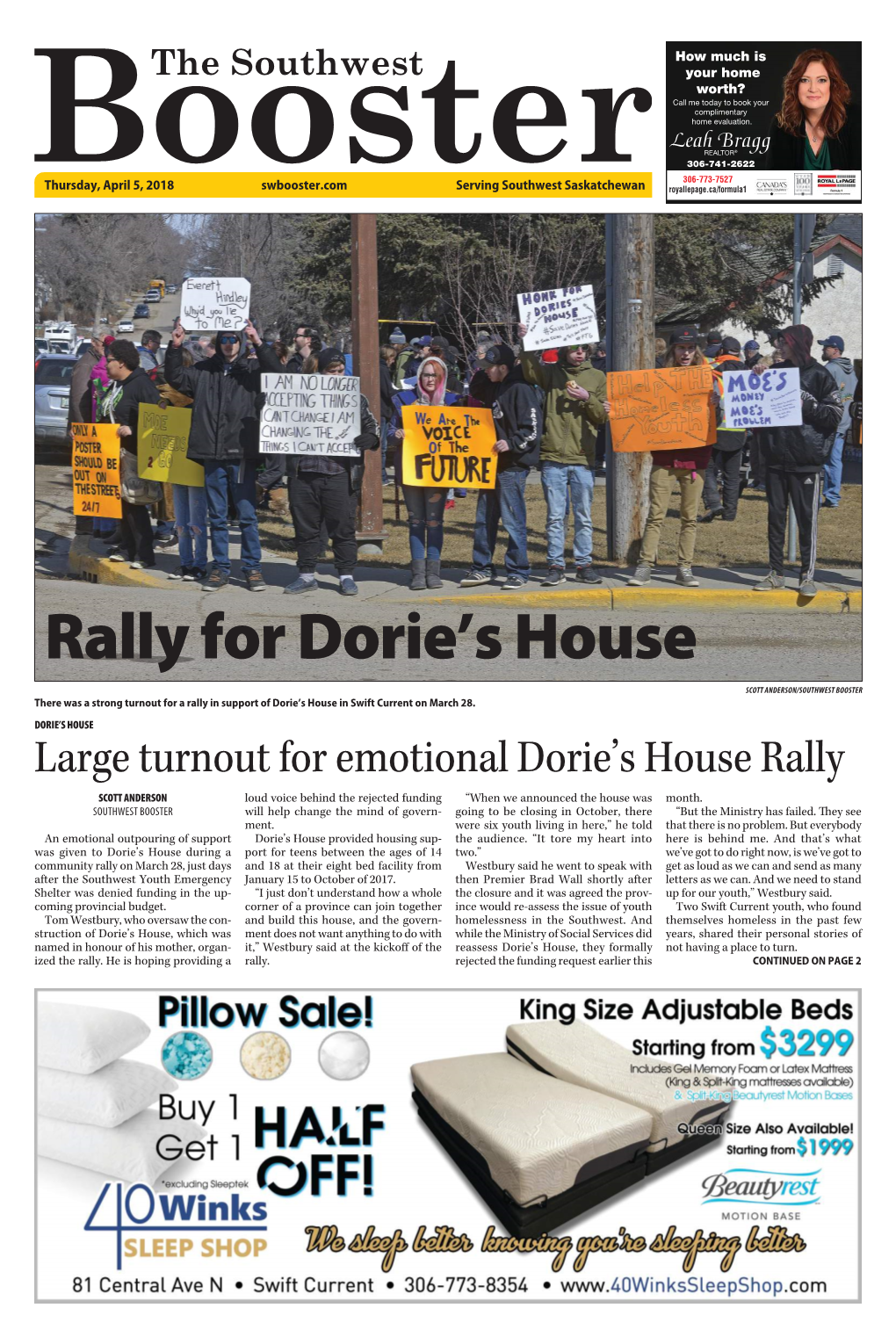 Rally for Dorie's House