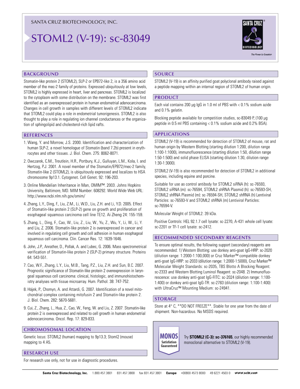 Datasheet Blank Template