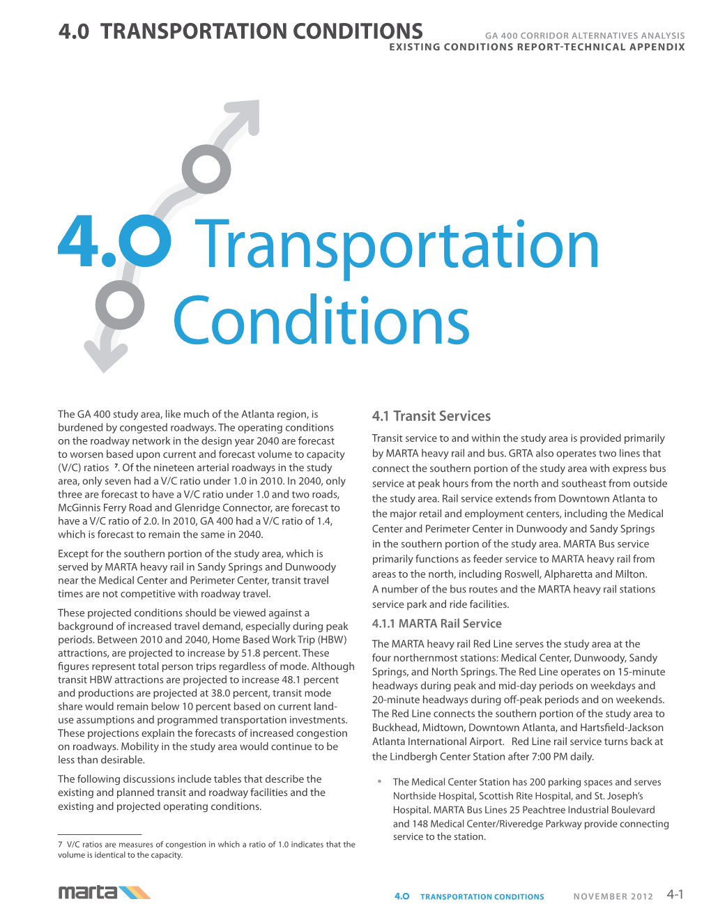 Transportation Conditions