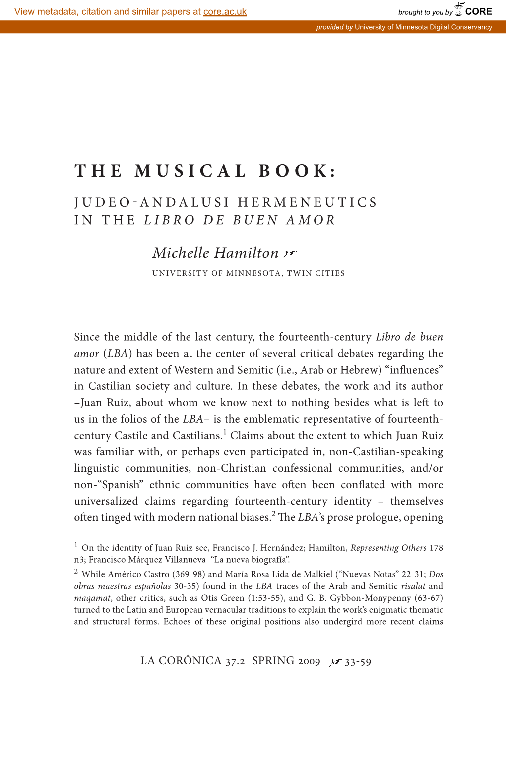 The Musical Book