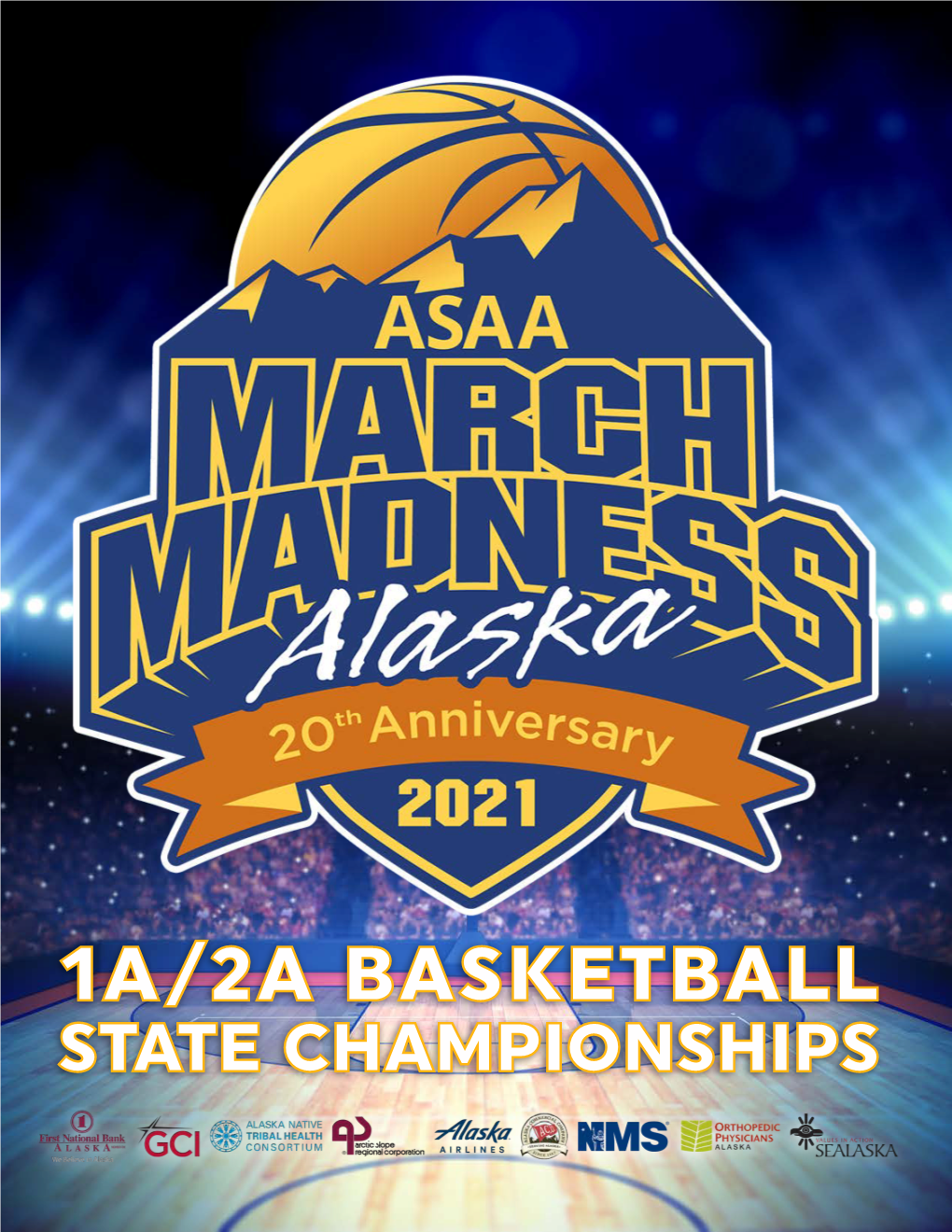 2021 1A/2A Basketball State Championships Program