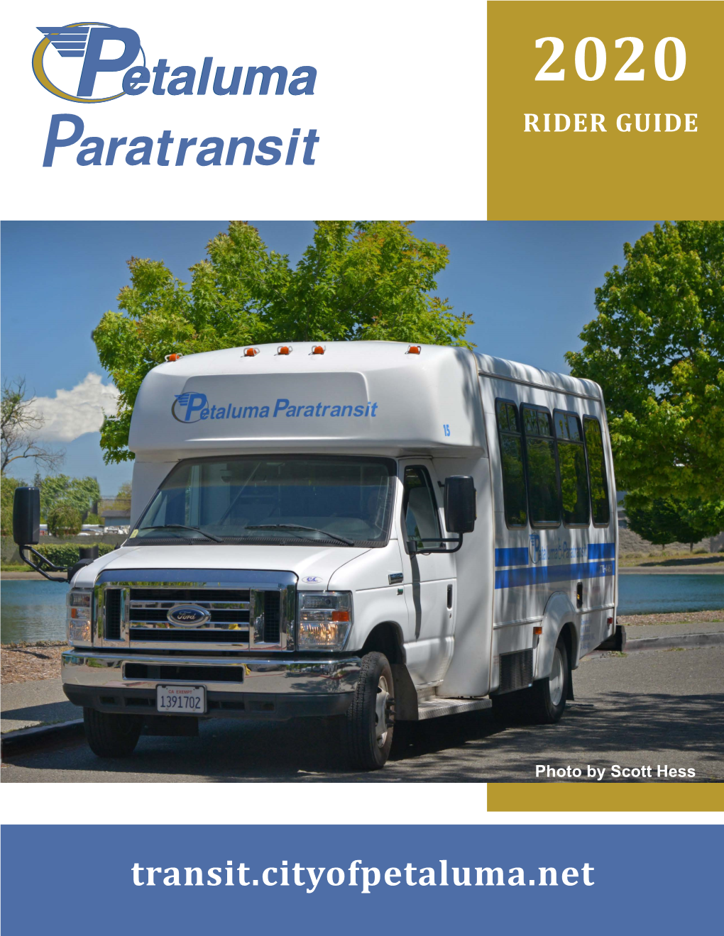 Petaluma Paratransit Rider Guide