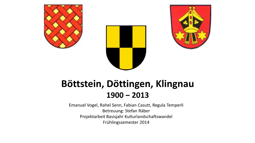 Böttstein, Döttingen, Klingnau
