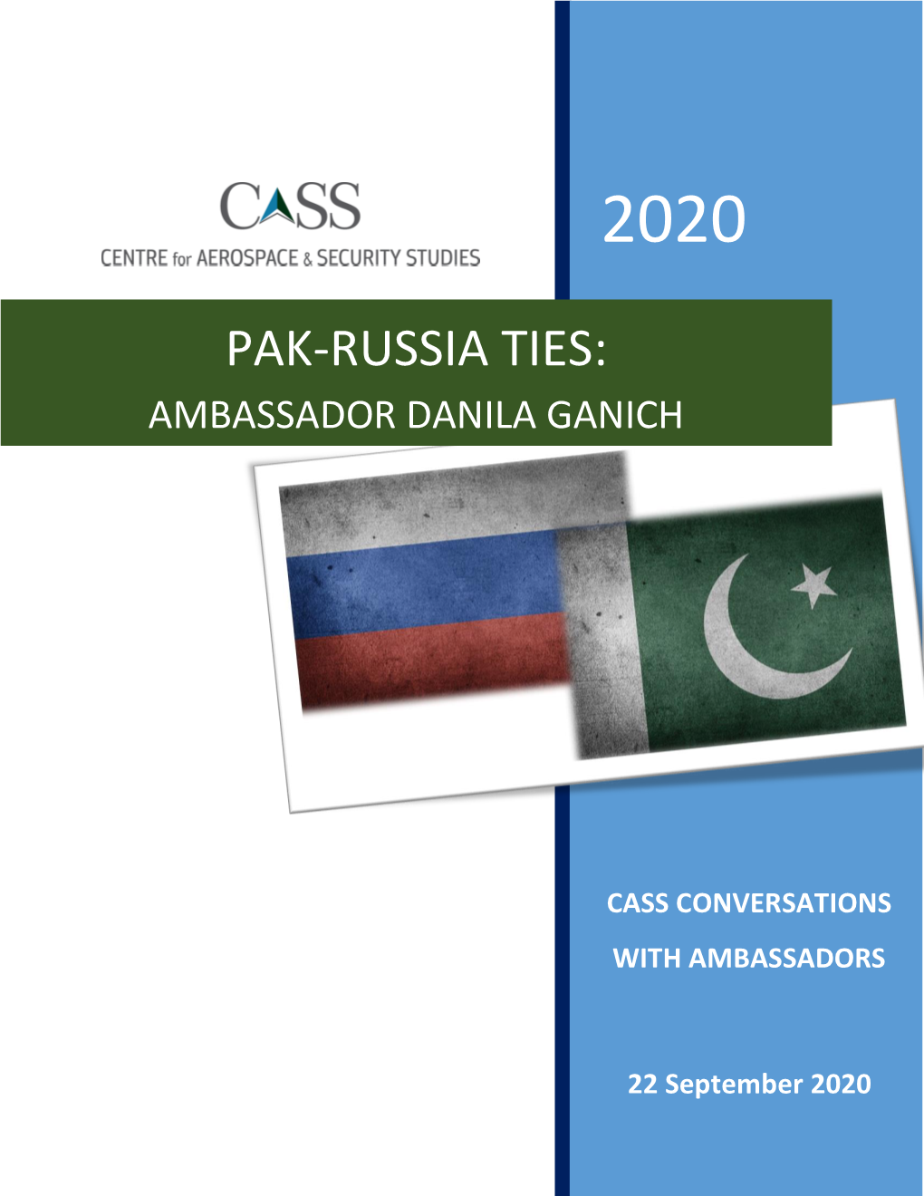 Pak-Russia Ties: Ambassador Danila Ganich