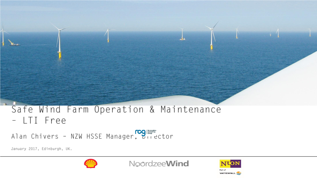 Offshore Windpark Egmond Aan