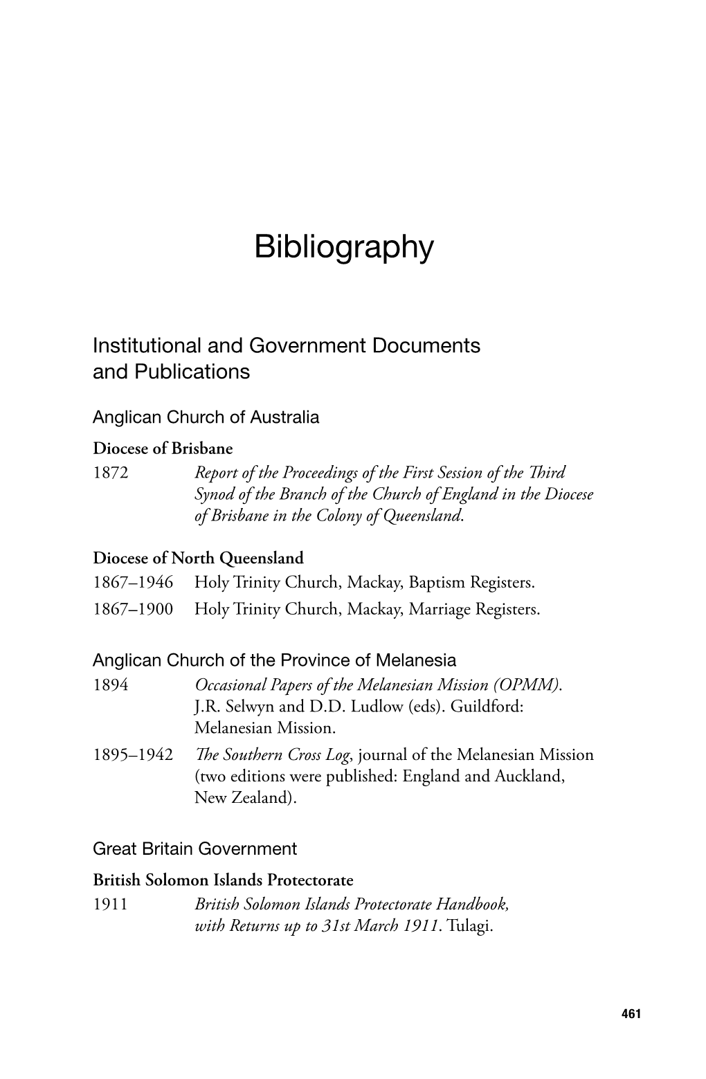 Bibliography