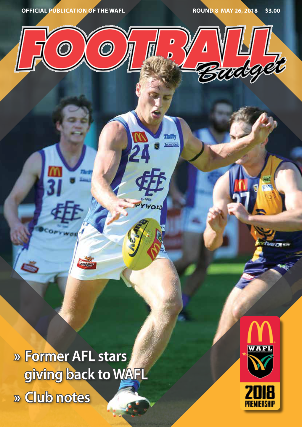 Former AFL Stars Giving Back to WAFL » Club Notes