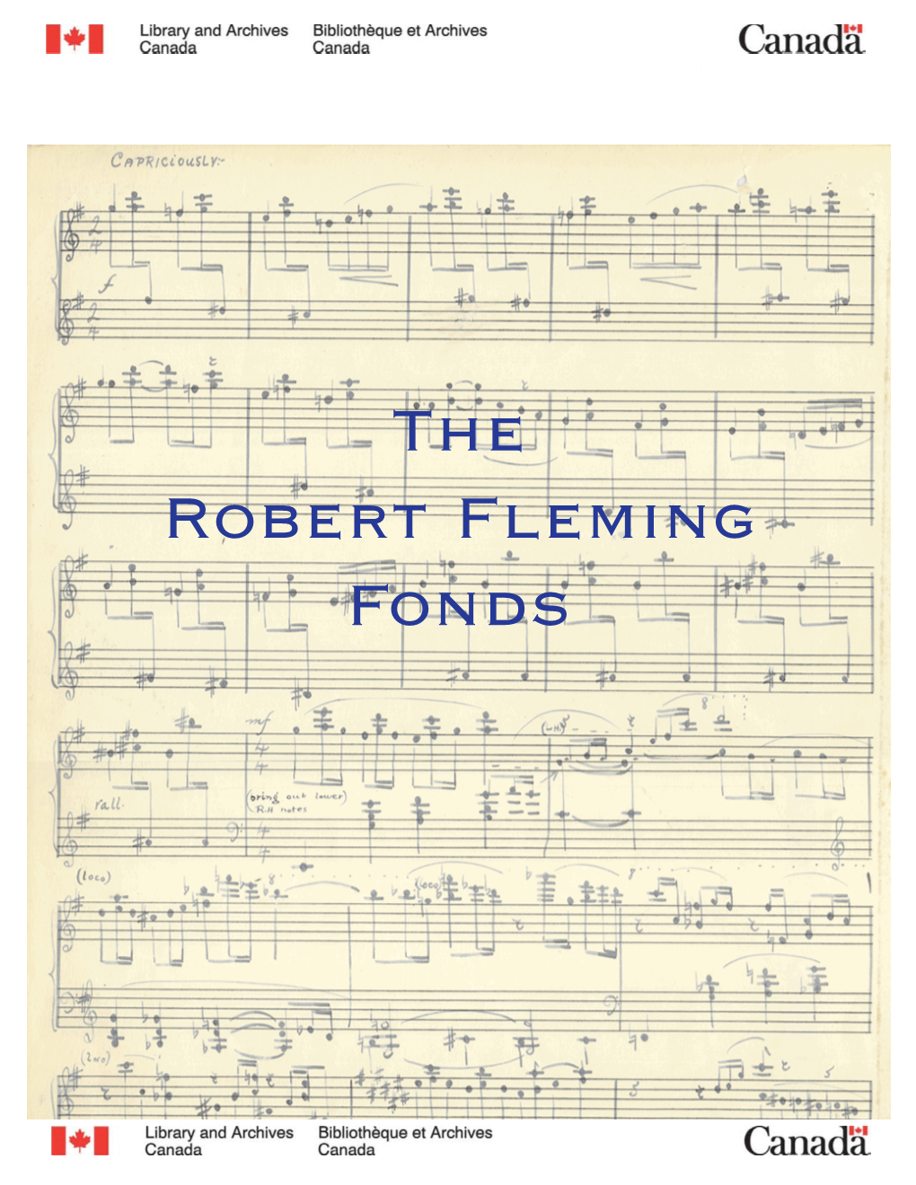 Robert Fleming Fonds the Robert Fleming Fonds