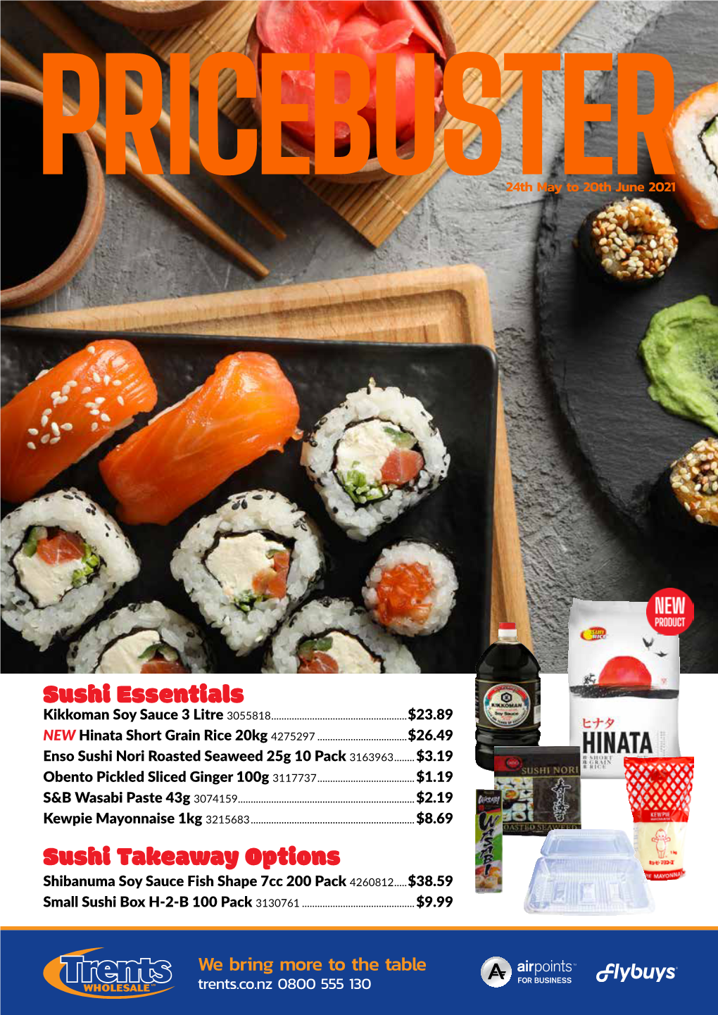 Sushi Takeaway Options Sushi Essentials