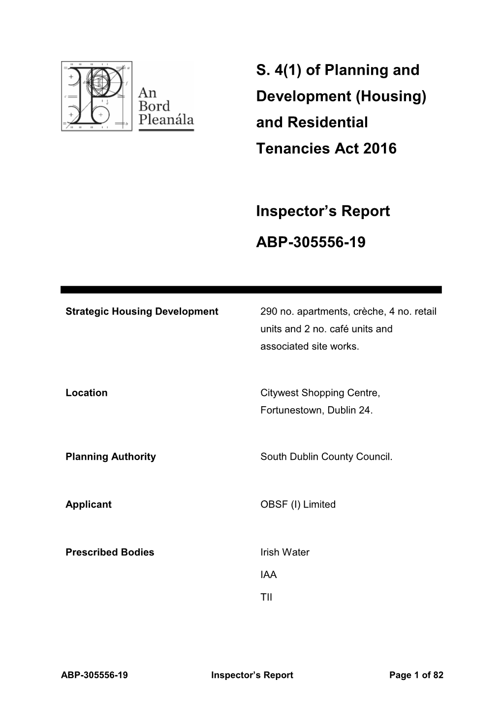 And Residential Tenancies Act 2016 Inspector's