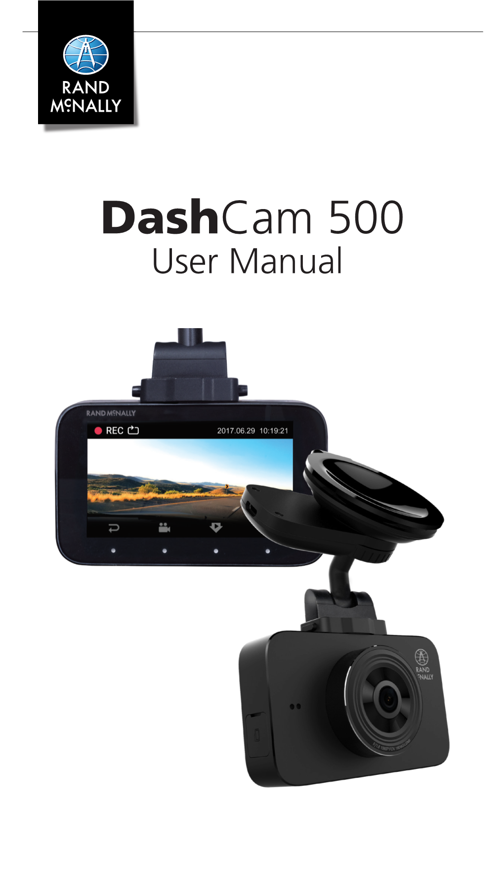 Dashcam 500 User Manual Contents