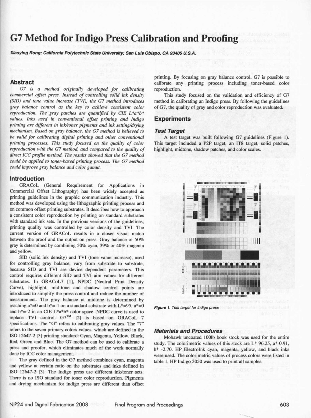 G7 Method for Indigo Press Calibration and Proofing